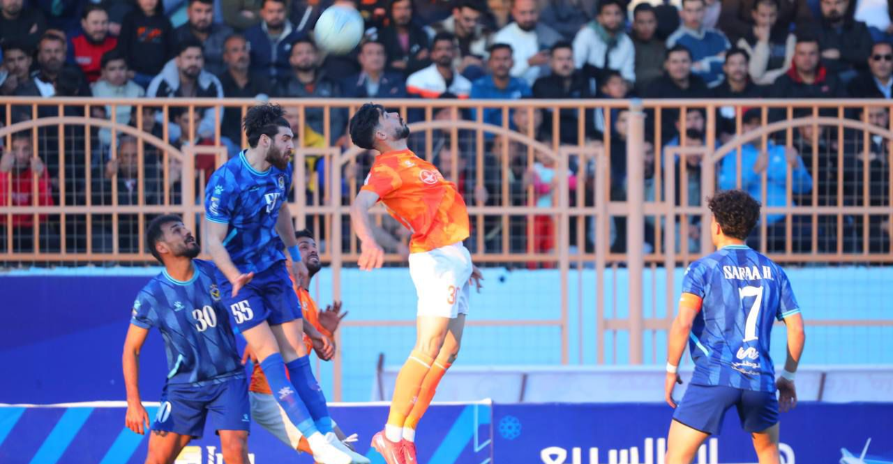 بعشرة لاعبين.. الكرمة يكرم وفادة القوة الجوية بهدفين